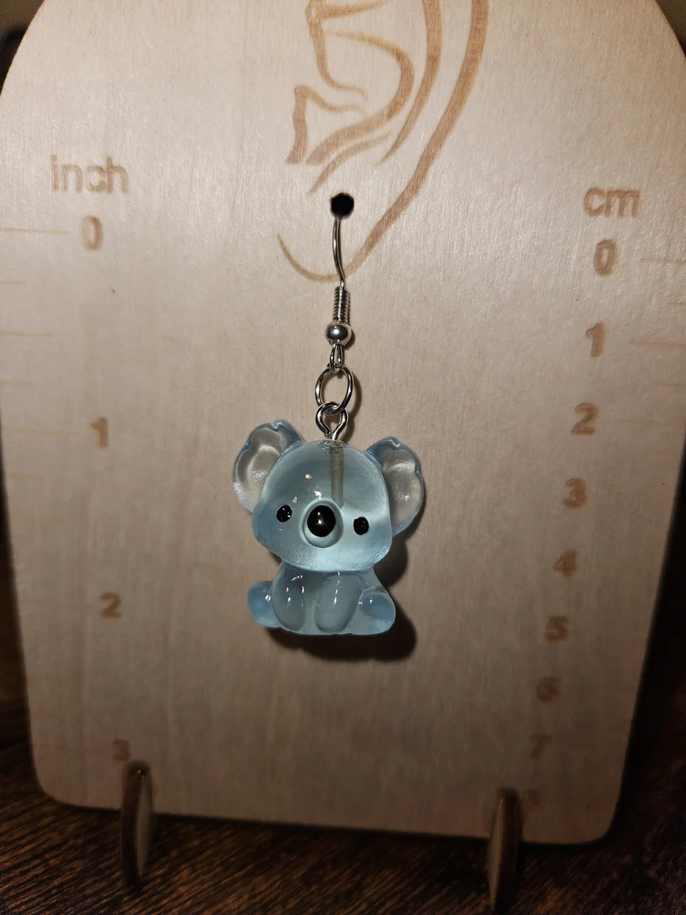 Light Blue Koala Dangle Earrings for Kids — Charming Cute Jewelry